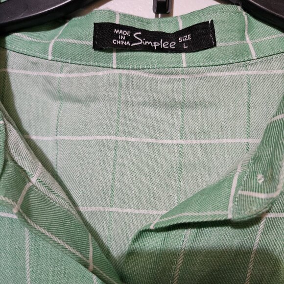 Women's Mini Flounce Dress with a Tie Waist Cinched Look - Picture 7 of 7